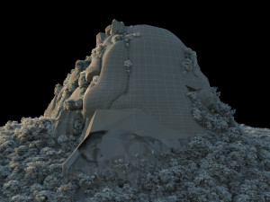 Mountain Model 3D