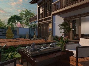 Villa 3D 模型