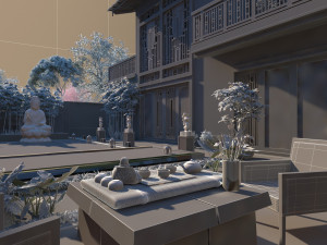 Villa 3D 模型
