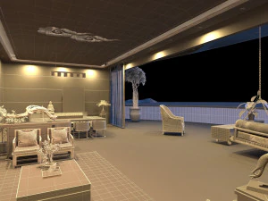 Balcony 3D Model