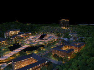 City night scene 3D Model