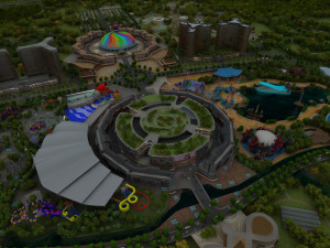 Shopping center 3D Model