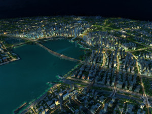 Cityscape Model 3D