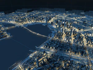 Cityscape 3D Model