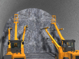 Tunnel car 3D Модель