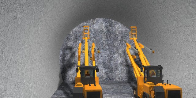 Tunnel car 3D-Modell .c4d .max .obj .3ds .fbx .stl .blend 