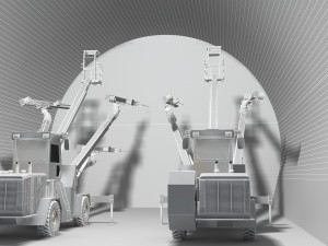 Tunnel car 3D-Modell