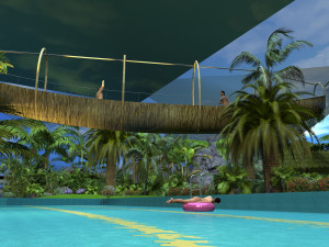 Amusement park 3D Model