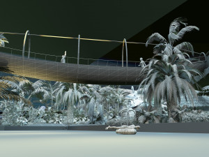 Amusement park 3D Model