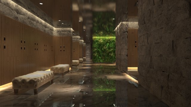 Locker room 3Dモデル .c4d .max .obj .3ds .fbx .stl .blend 