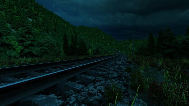 Train Modèle 3D .c4d .max .obj .3ds .fbx .stl .blend 