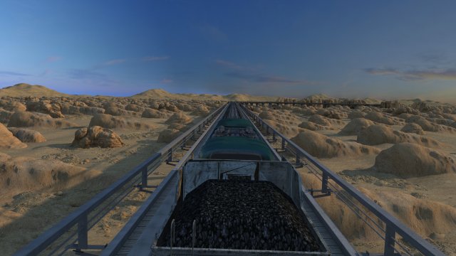 Train 3D 모델 .c4d .max .obj .3ds .fbx .stl .blend 