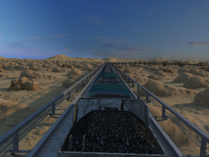 Train Modèle 3D
