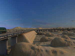 Train 3D 모델
