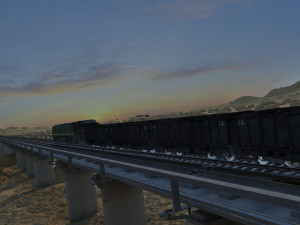 Train 3D 모델