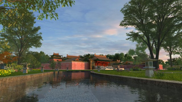 Ancient building 3D Model .c4d .max .obj .3ds .fbx .stl .blend 