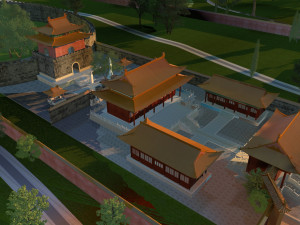 Ancient building 3D Model