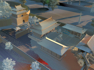 Ancient building 3D Model