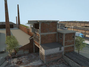 Factory 3D Model