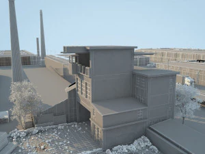 Factory 3D Model