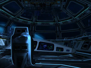 Pesawat luar angkasa Model 3D