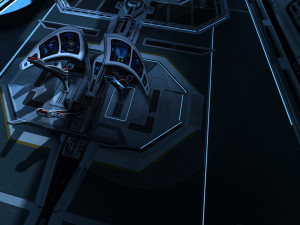 Spaceship Modelo 3D