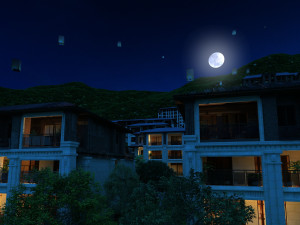 Kongming Lantern Modello 3D