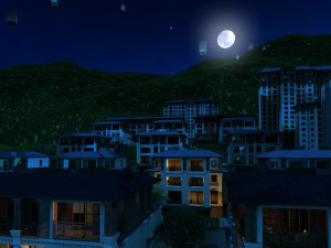 Kongming Lantern 3Dモデル