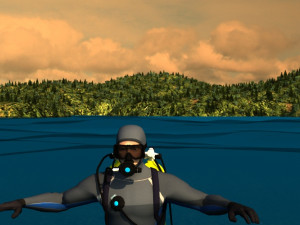 Diver Modèle 3D