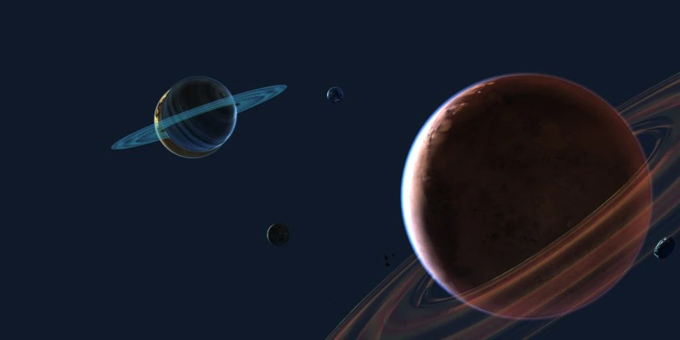 Space 3D Model .c4d .max .obj .3ds .fbx .stl .blend 