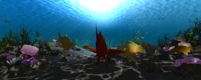 The underwater world 3D Model .c4d .max .obj .3ds .fbx .stl .blend 