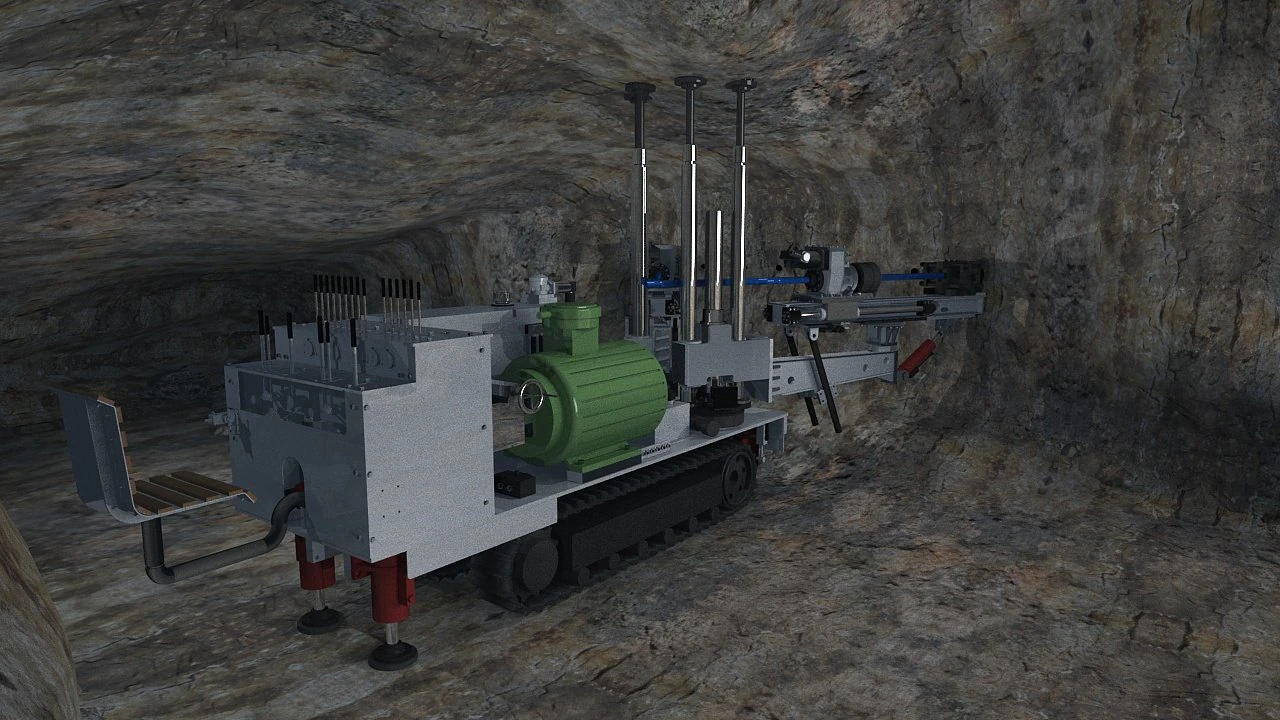 Dig a tunnel 3D Model .c4d .max .obj .3ds .fbx .stl .blend