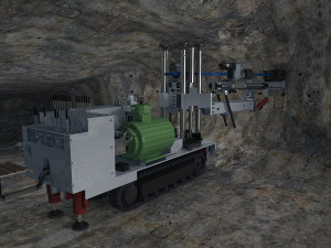 Dig a tunnel 3D-Modell