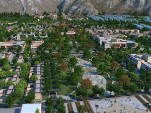 Tibetan architecture 3Dモデル