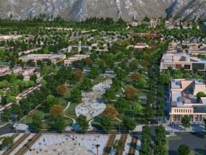 Tibetan architecture 3D Model