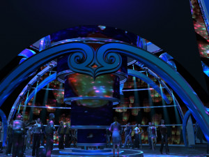 City night view Modelo 3D