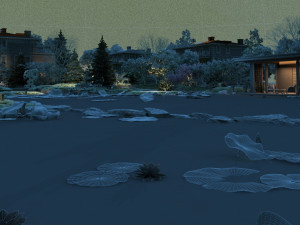 Lotus Pond Modelo 3D