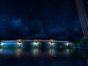 City night view 3D 模型
