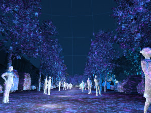 City night view 3D 模型