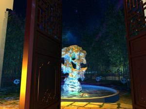 City night view 3D 模型