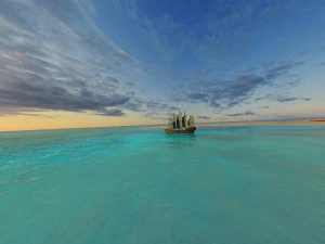 Sailboat 3D Model