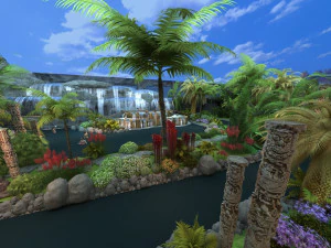 Resort 3D Model