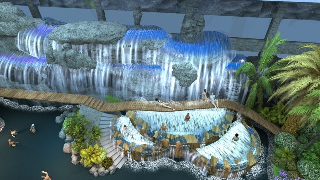 Resort 3Dモデル .c4d .max .obj .3ds .fbx .stl .blend