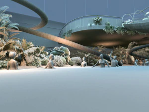 Resort 3D Model