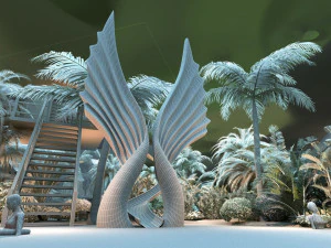 Resort 3D Model