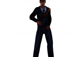 Policemen 3Dモデル