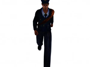 Policemen 3D Model