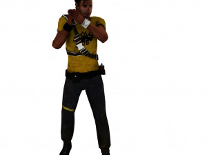 Athlete 3D Model