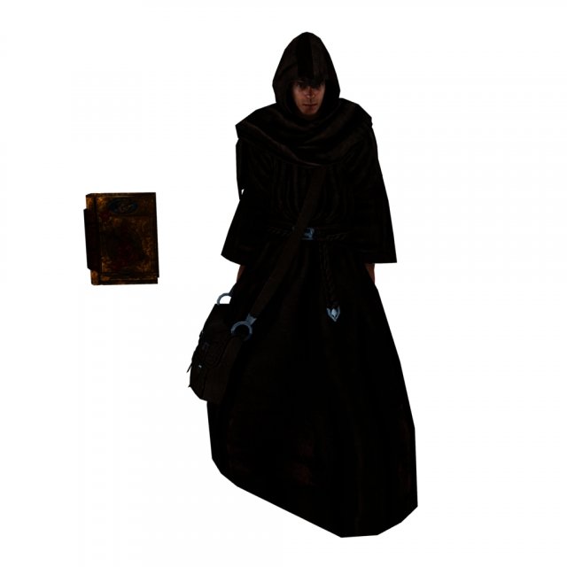 Priest 3D 모델 .c4d .max .obj .3ds .fbx .stl .blend 