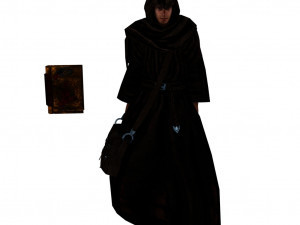 Priest 3D Model